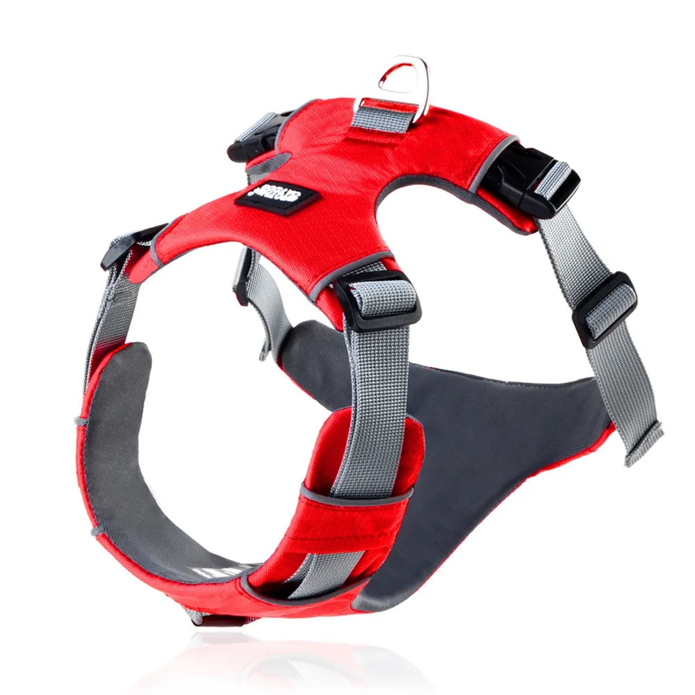 Pet Dog Harness 3M Reflective Collar Harnesses For Dogs Pets Service Dog Adjustable Soft German Shepherd Pet Shop Products 8813