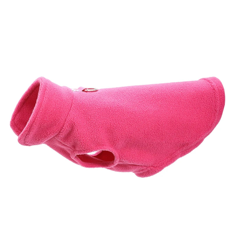 Pet Dog Jacket Coat Cozy Fleece Vest Puppy Kitten Autumn Winter Dog Soft Clothes For Small Medium Dogs Cats Chihuahua Overalls