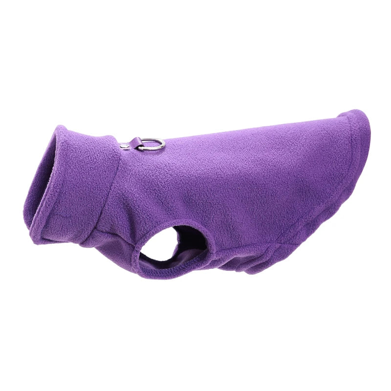 Pet Dog Jacket Coat Cozy Fleece Vest Puppy Kitten Autumn Winter Dog Soft Clothes For Small Medium Dogs Cats Chihuahua Overalls