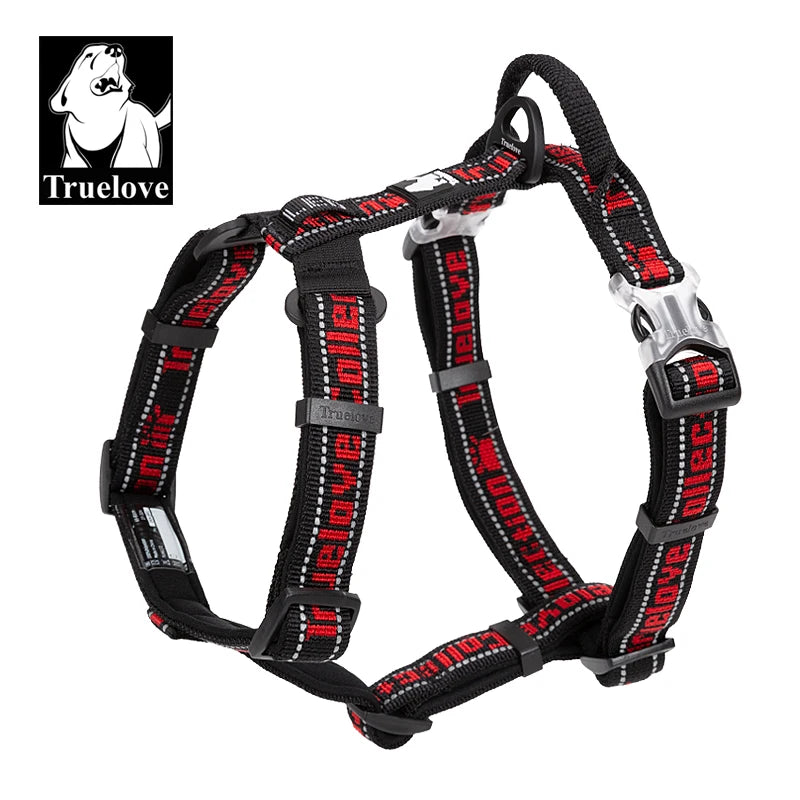 Truelove No Pull Dog Harness Tactical Service Pet Lift Breathable Mesh Reflective Sport Padded Dog Vest TLH6172