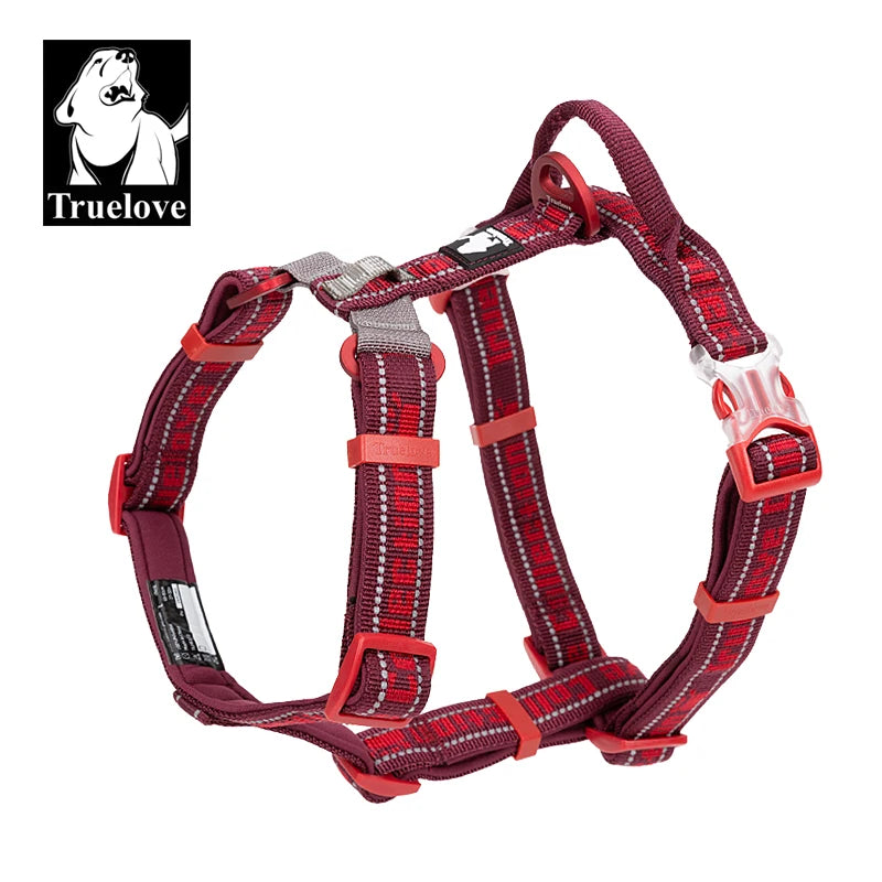Truelove No Pull Dog Harness Tactical Service Pet Lift Breathable Mesh Reflective Sport Padded Dog Vest TLH6172