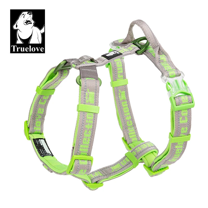 Truelove No Pull Dog Harness Tactical Service Pet Lift Breathable Mesh Reflective Sport Padded Dog Vest TLH6172