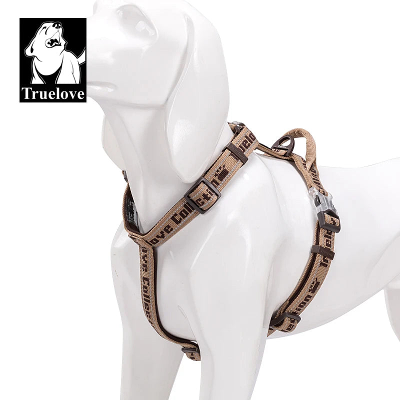 Truelove No Pull Dog Harness Tactical Service Pet Lift Breathable Mesh Reflective Sport Padded Dog Vest TLH6172