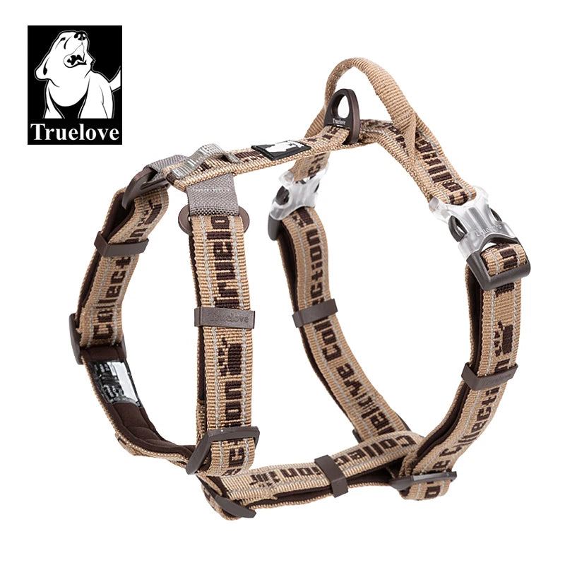 Truelove No Pull Dog Harness Tactical Service Pet Lift Breathable Mesh Reflective Sport Padded Dog Vest TLH6172